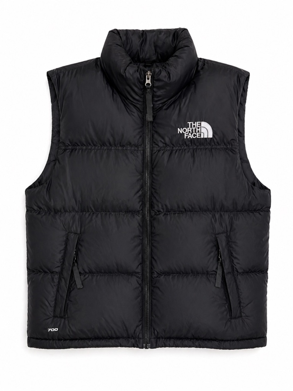 Vintage The North Face Nuptse 700 Fill Down Vest Men's XL Black Puffer Jacket